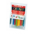 CERNIT  PASTA DA MODELLARE KIT 10 COLORI ASSORTITI DA GR.62